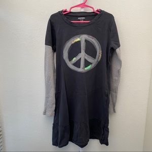 Old Navy Peace Dress L